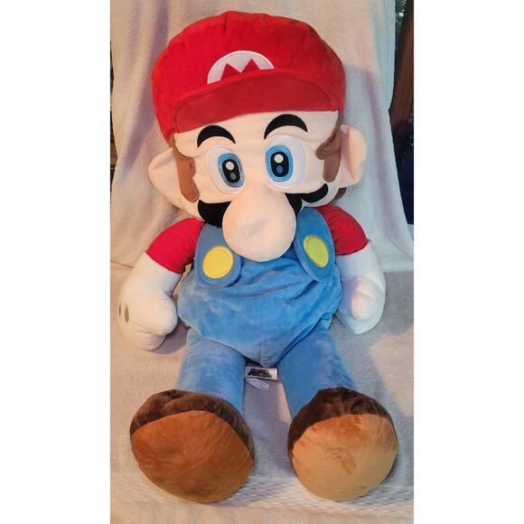 Super Mario Nintendo Stuffed Plush 3 FT Oversized Toy 2023 - Picture 3 of 10